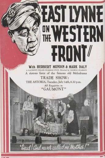 Poster of East Lynne on the Western Front