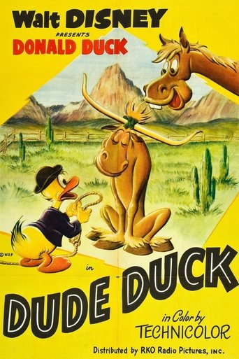 Dude Duck Poster of Dude Duck