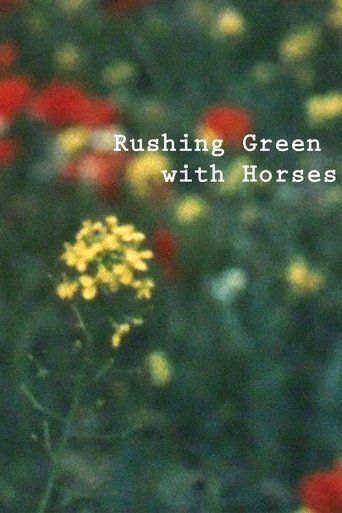 Rushing Green with Horses Poster of Rushing Green with Horses