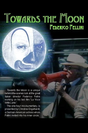 Poster of Towards the Moon with Fellini