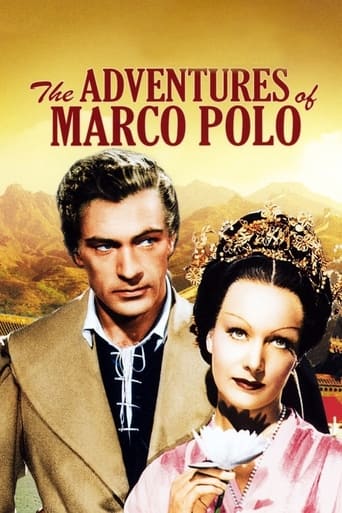 Poster of The Adventures of Marco Polo