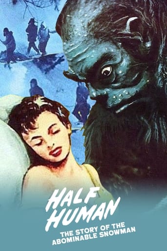 Poster of Half Human: The Story of the Abominable Snowman