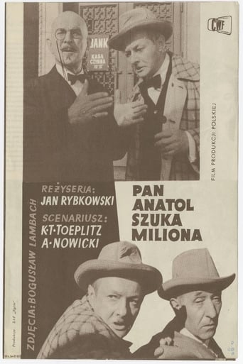 Poster of Pan Anatol szuka miliona