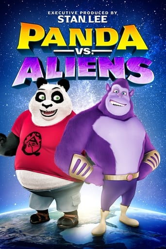 Poster of Panda vs. Aliens