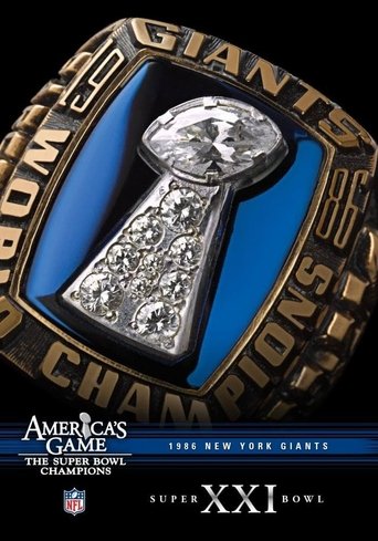 Poster of America's Game: 1986 New York Giants