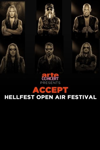 Accept - Hellfest 2024 Poster of Accept - Hellfest 2024