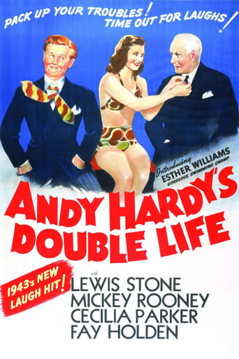 Poster of Andy Hardy's Double Life