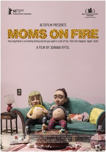 Poster of Moms on Fire