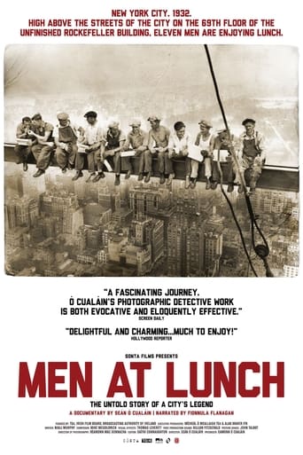 Poster of Men at Lunch