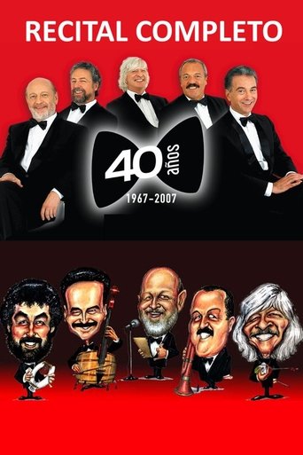 Recital 40 Años Poster of Recital 40 Años