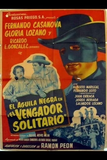 Poster of El aguila negra en 'El vengador solitario'