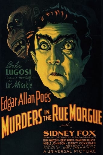 Poster of Murders in the Rue Morgue