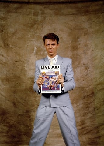 Poster of David Bowie at Live Aid