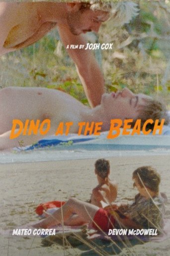 Dino at the Beach Poster of Dino at the Beach