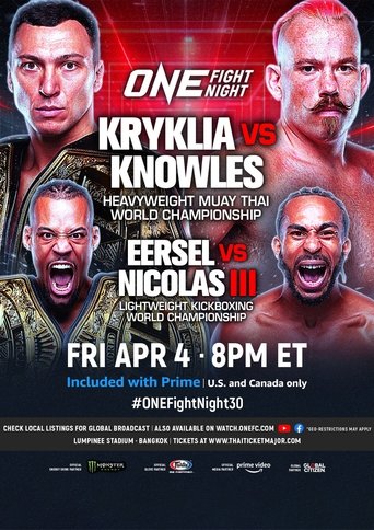 Poster of ONE Fight Night 30: Kryklia vs. Knowles