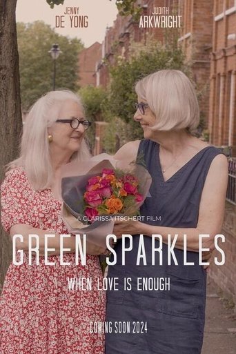 Green Sparkles Poster of Green Sparkles
