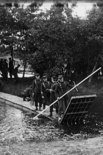 Poster of Engineers Building a Temporary Bridge