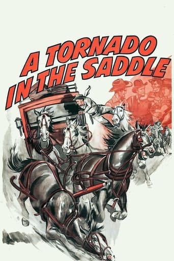 Poster of A Tornado in the Saddle