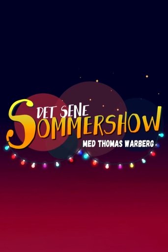 Det sene sommershow Poster of Det sene sommershow