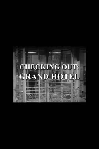 Poster of Checking Out: Grand Hotel