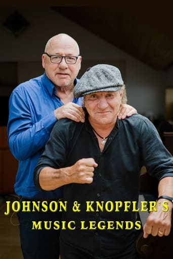 Poster of Johnson and Knopfler’s Music Legends