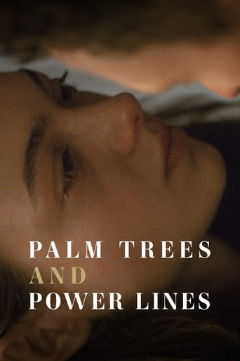 Poster of Palm Trees and Power Lines