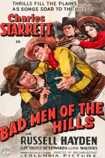 Poster of Bad Men of the Hills