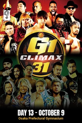 Poster of NJPW G1 Climax 31: Day 13