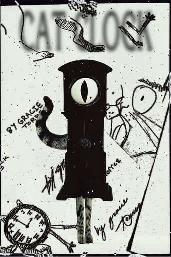 Cat Clock Poster of Cat Clock