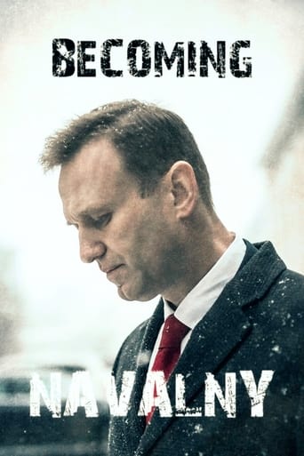 Poster of Becoming Navalny