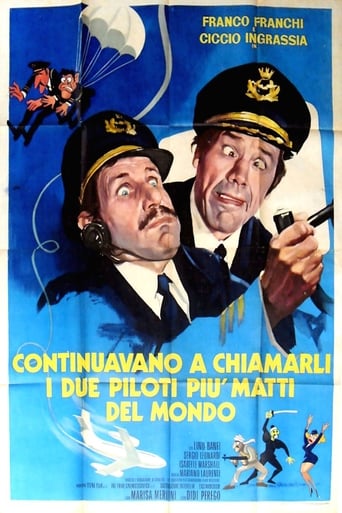 Poster of Continuavano a chiamarli i due piloti più matti del mondo