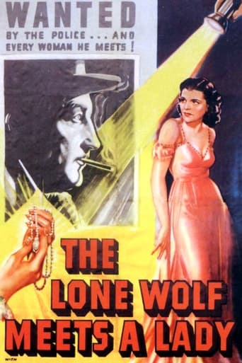 Poster of The Lone Wolf Meets a Lady