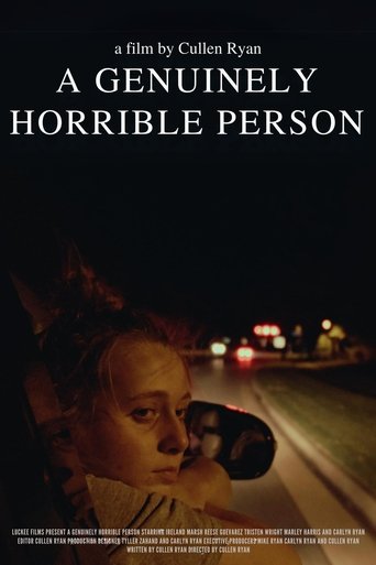 A Genuinely Horrible Person Poster of A Genuinely Horrible Person