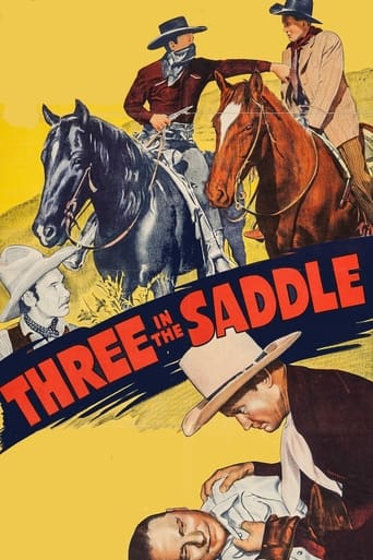 Poster of Three in the Saddle