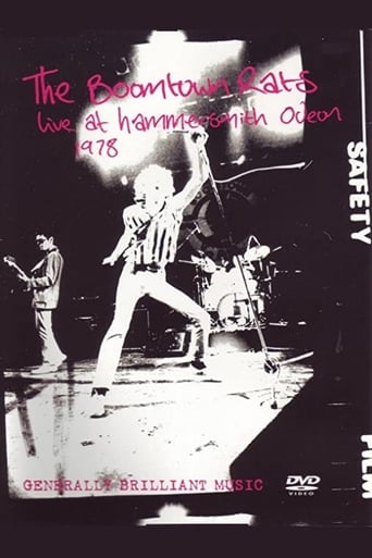 Poster of The Boomtown Rats: Live at Hammersmith Odeon 1978