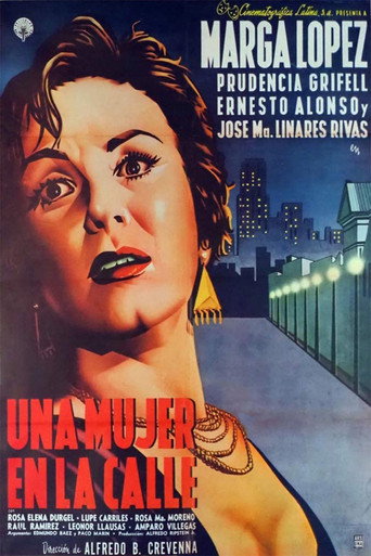 Poster of Una mujer en la calle