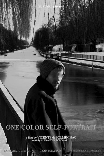 Poster of One Color Self-Portrait