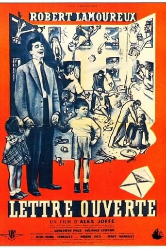 Poster of Lettre ouverte