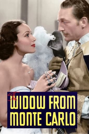 Poster of The Widow from Monte Carlo