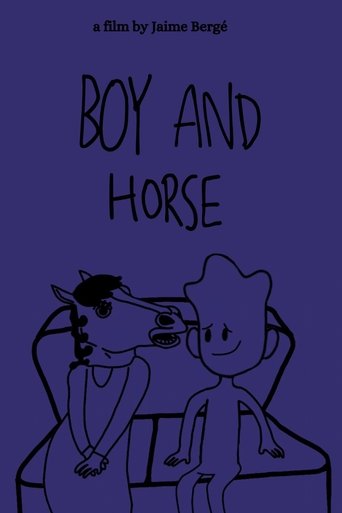 Boy and Horse Poster of Boy and Horse