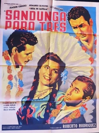 Poster of Sandunga para tres
