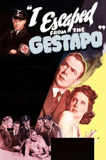 Poster of I Escaped from the Gestapo