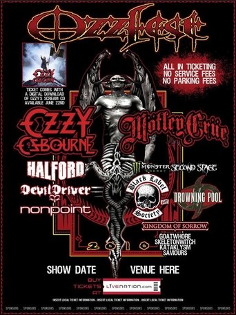 Poster of Ozzy Osbourne: Ozzfest UK 2010