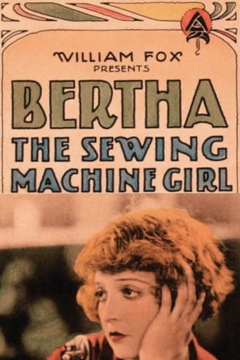 Poster of Bertha the Sewing Machine Girl