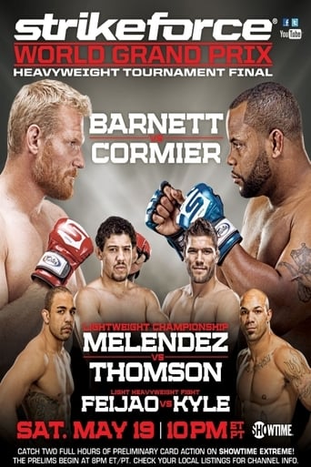 Poster of Strikeforce Heavyweight Grand Prix Finals: Barnett vs. Cormier