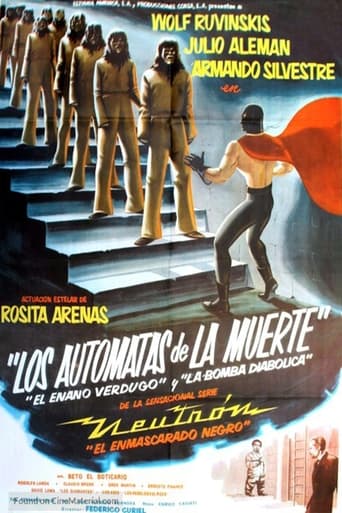 Poster of Neutron the Atomic Superman vs. the Death Robots