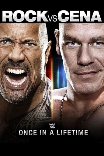 Poster of WWE: The Rock vs John Cena: Once in a Lifetime