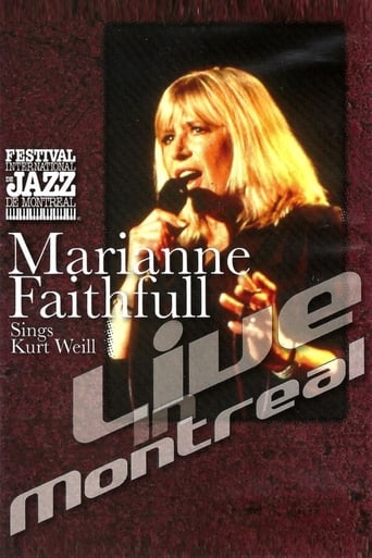 Poster of Marianne Faithfull Sings Kurt Weill