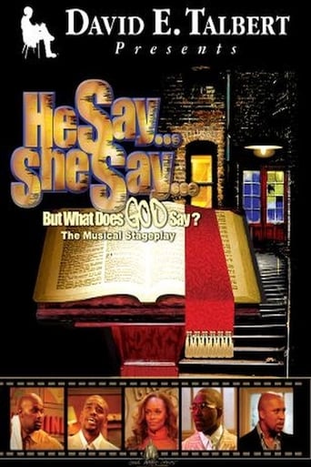 Poster of He Say, She Say, But What Does God Say?