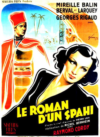Poster of Le roman d'un spahi